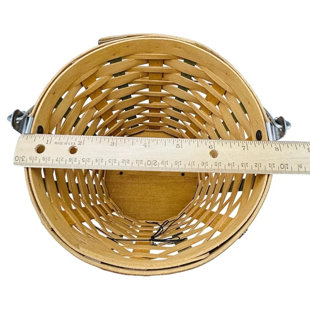 Longaberger Heritage Days Pail Basket 2003 Lid Liner Tie-On Protector Flyer‎